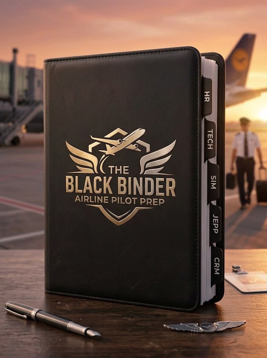 The Black Binder airline pilot prep membership dossier